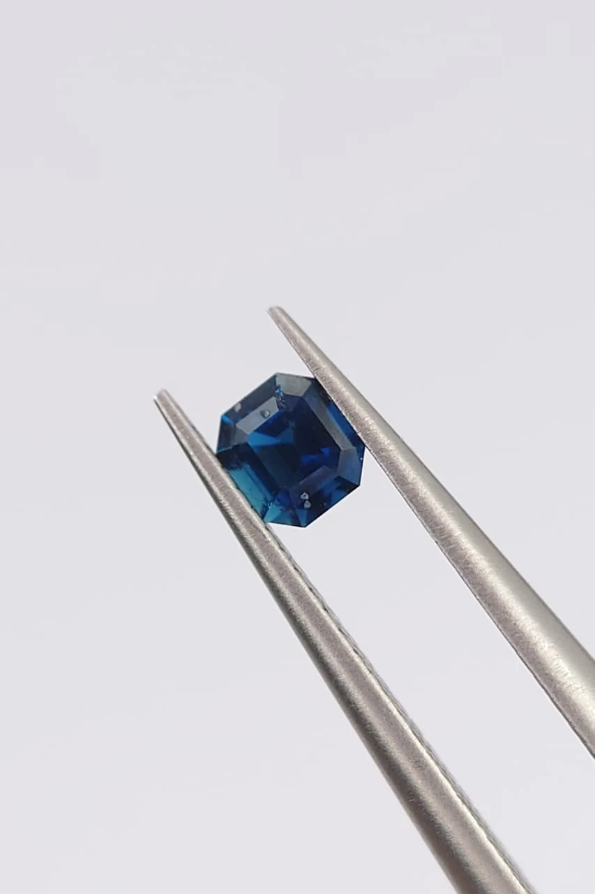 0.20ct Asscher Cut  Tourmaline Loose Gemstone from Afghanistan — view 3